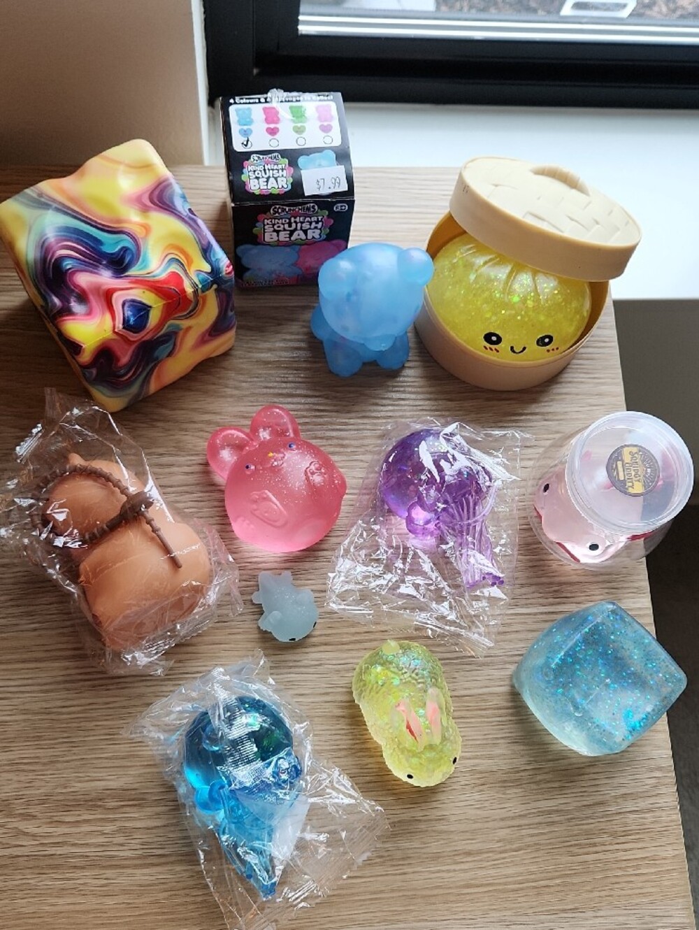 Squishy/Fidget Toy Bundle - 11 Items